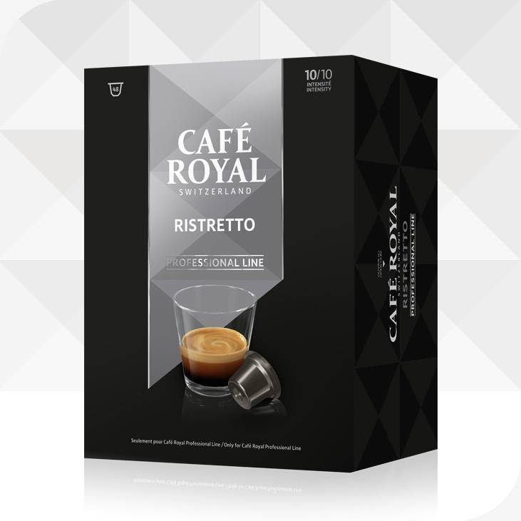 48 Capsules RISTRETTO Café Royal Pro